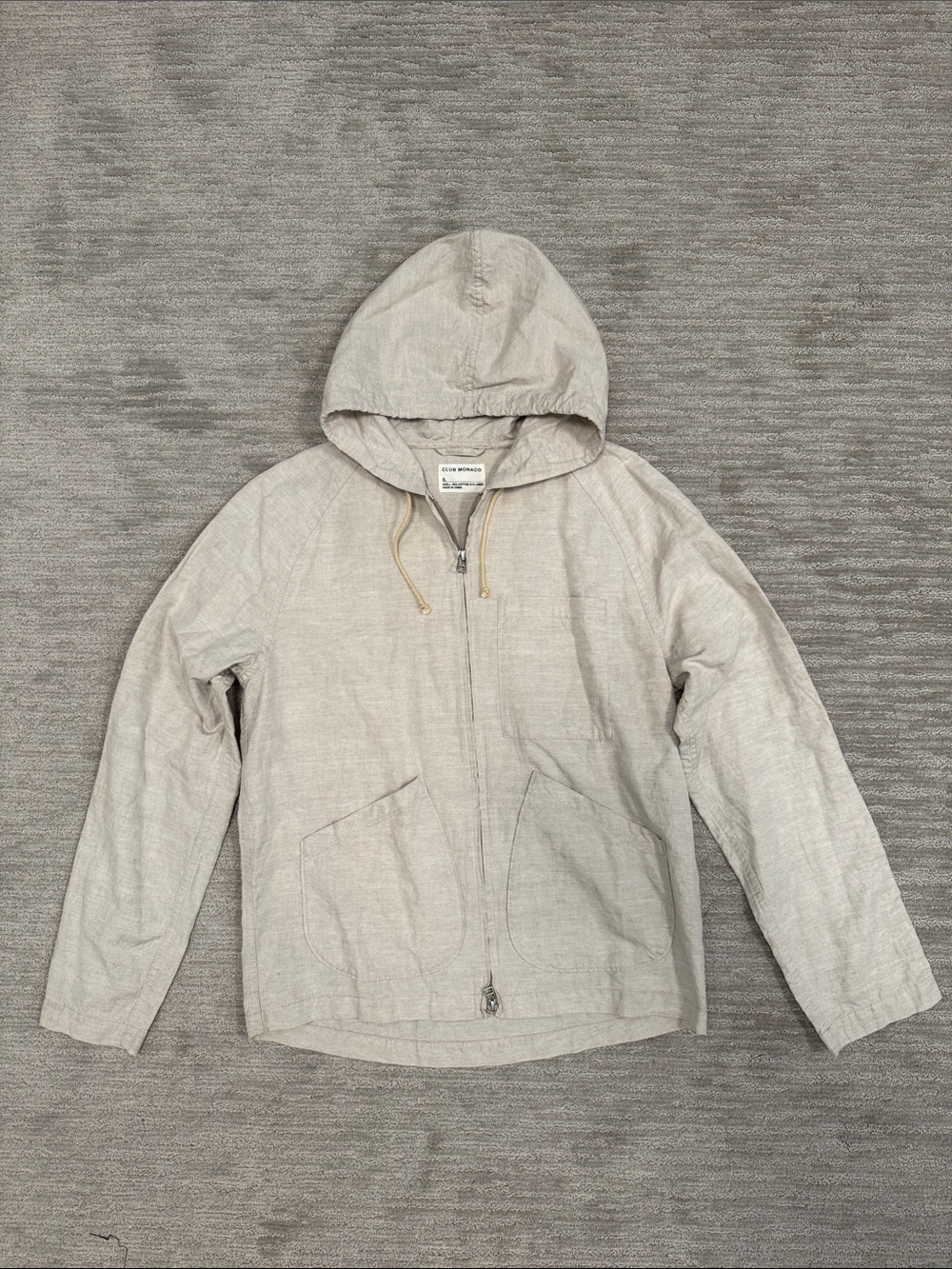 Club Monaco Linen Jacket Size Small